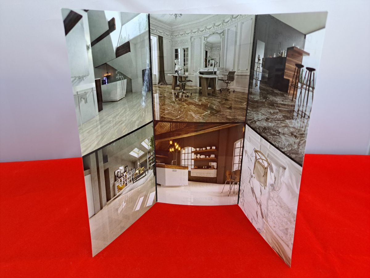Advertising booklet