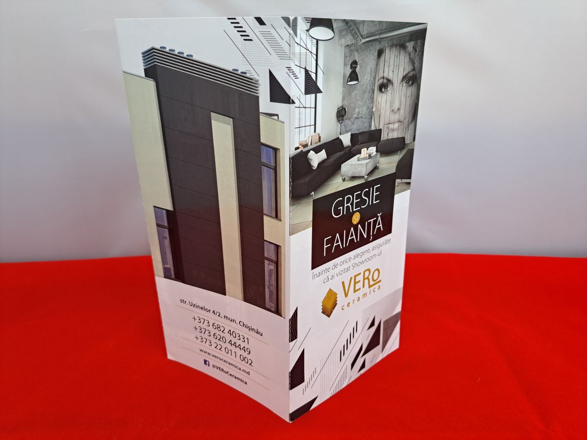 Advertising booklet