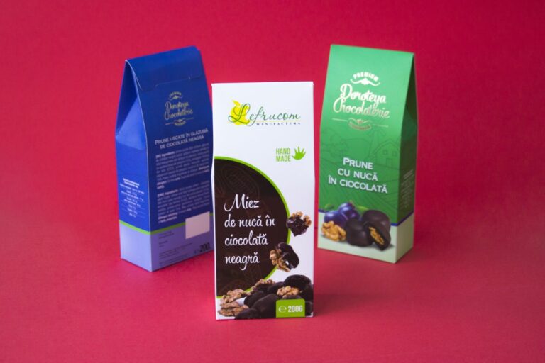 Confectionery box — custom cardboard packaging by Pergament printing house