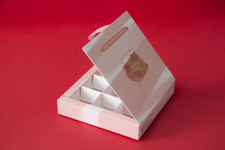 Confectionery box — custom cardboard packaging by Pergament printing house