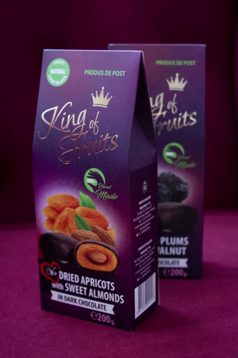 Confectionery box — custom cardboard packaging by Pergament printing house