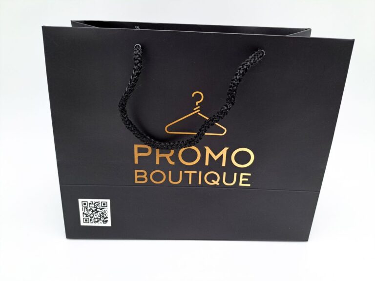 Branded cardboard bag — custom printing by Pergament, Chisinau