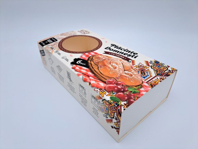 Confectionery box — custom cardboard packaging by Pergament printing house